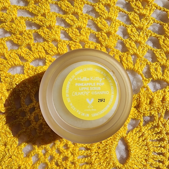Colourpop Hello Kitty Pineapple Pop Lip Scrub - Picture 3 of 3